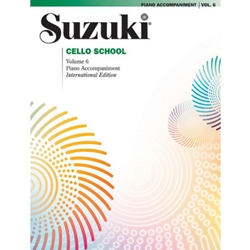 Suzuki Cello School Volume 6 Piano Accompaniment